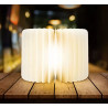 Lampka nocna LED świecąca książka drewniana składana biurkowa Rozmiar S